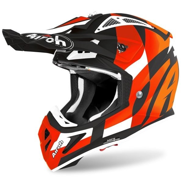 Airoh – Aviator Ace – Orange Matt Trick