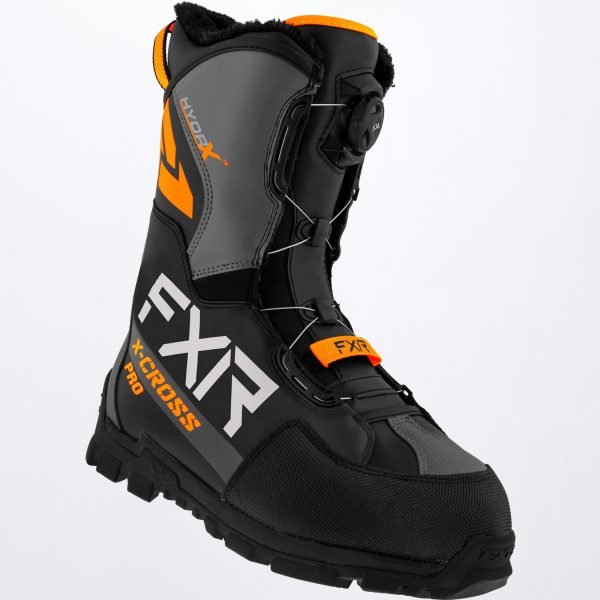 FXR – X-Cross Pro Flex BOA skór – Svartir/Orange