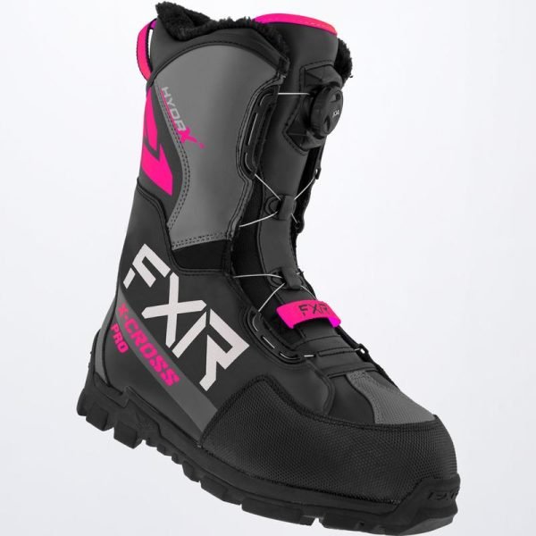 FXR – X-Cross Pro Flex BOA skór – Svartir/Bleikir
