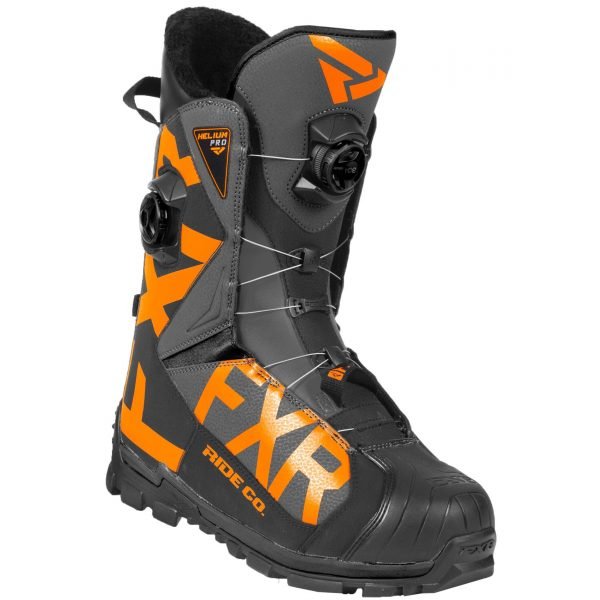 FXR – Helium Pro BOA skór – Svartir/Orange