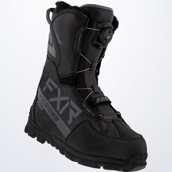 FXR – X-Cross Pro Flex BOA skór – Svartir