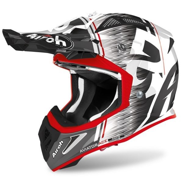 Airoh – Aviator Ace – Kybon Red Gloss