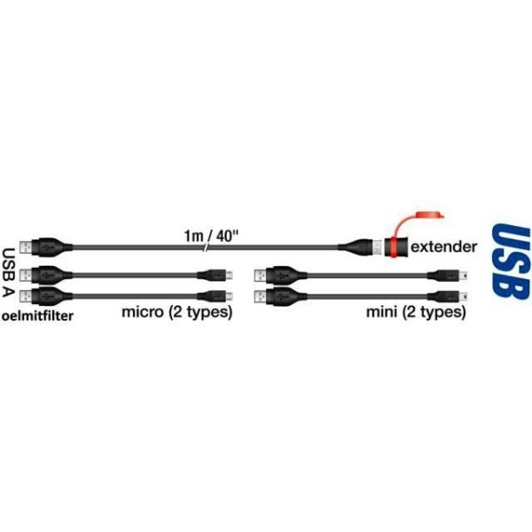 Optimate – USB snúrur (109)