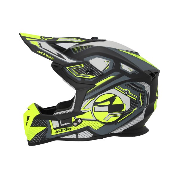 [0025316-457-062] Acerbis – Linear – Svartur/Gulur (S)