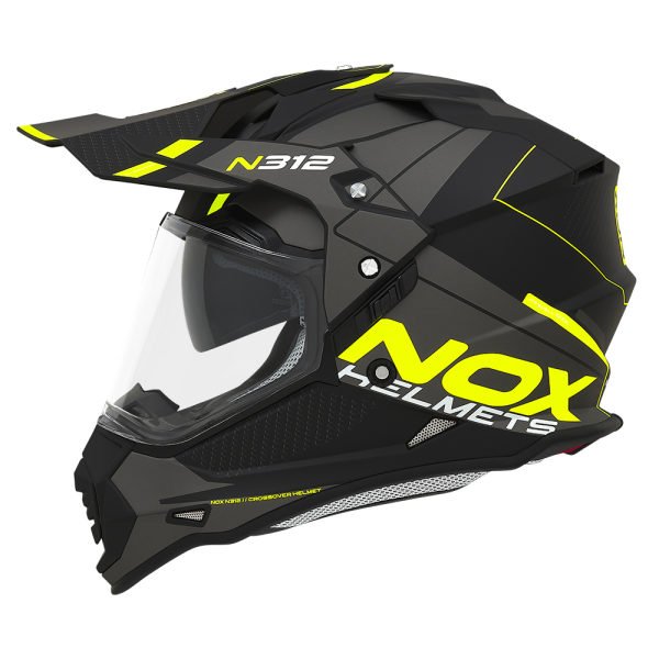 Nox – N312 – Matt Svartur/Gulur