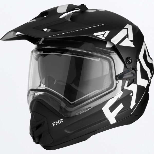 FXR Torque X Team – hjálmur – Svartur & Hvítur